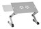 Стол для ноутбука Cactus CS-LS-T8 серебристый (27x42см) - фото 182421