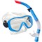 E33109-1 Набор для плавания юниорский маска+трубка (ПВХ) (синий) - фото 182860