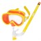 E33114-5 Набор для плавания детский маска+трубка (ПВХ) (желтый) - фото 182863