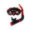 E39245-2 Набор для плавания юниорский маска+трубка (ПВХ) (красный) - фото 182865