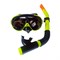 E39245-3 Набор для плавания юниорский маска+трубка (ПВХ) (желтый) - фото 182866