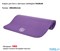 Коврик для йоги и фитнеса 5420LW, фиолетовый (180x61x1см) - фото 183179