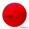 Мяч для художественной гимнастики однотонный, d=19 см (красный) - фото 183343