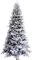 Искусственная елка Ile Grande заснеженная с натуральной шишкой 180 см - фото 183735