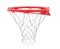 Кольцо баскетбольное DFC R2 45см (18") оранж./красное (б/крепежа и сетки) - фото 184930