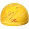 E36890-5 Шапочка для плавания с принтом ПУ (желтая) - фото 185063