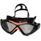 Очки маска для плавания взрослая (черно/оранжевые) E36873-10 - фото 185097