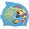 E38898-7 Шапочка для плавания детская силикон (голубая Рыбка) - фото 185183