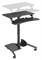 Стол для ноутбука Cactus VM-FDS108 столешница МДФ черный 71x39.2x110см (CS-FDS108BBK) - фото 186242