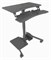 Стол для ноутбука Cactus VM-FDS108 столешница МДФ черный 71x39.2x110см (CS-FDS108BBK) - фото 186244