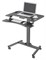 Стол для ноутбука Cactus VM-FDE103 столешница МДФ черный 91.5x56x123см (CS-FDE103BBK) - фото 186272