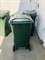 Бак / контейнер для мусора с крышкой и с колесами 240 л зеленый - фото 186941