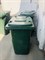 Бак / контейнер для мусора с крышкой и с колесами 240 л зеленый - фото 186942