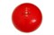 Мяч для художественной гимнастики однотонный, d=19 см (красный с блестками) - фото 188614