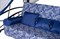 Качели-беседка Пальмира синяя (труба 60мм) (254х170х245) - фото 189118