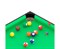 Игровой стол - трансформер DFC SUPERHATTRICK 4 в 1 SB-GT-08 - фото 194639