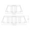 Intex 26790 / Бассейн каркасный Prism Frame / 400х200х122см + фильтр-насос, лестница - фото 194660