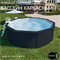 Морозоустойчивый бассейн MAGIC POOL / 460х132 см / скиммер, тент, подложка, песочный фильтр / цвет графит / KITPR4613G - фото 194678