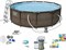 Каркасный бассейн на опорах Ротанг Deluxe Set Bestway 56709 + фильтр-насос, лестница (366х100см) - фото 194999