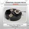 Водонагреватель для бассейна Termopool / Термопул Volcano Pro 50 Bronze (мощность 55 кВт. спираль 37 метров, 24 витка, 108 кг) - фото 195217