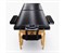 Массажный стол DFC NIRVANA, Relax Pro,  дерев. ножки, цвет черный (Black) TS3021_B1 / 219х91х84 см - фото 197282