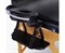 Массажный стол DFC NIRVANA, Relax Pro,  дерев. ножки, цвет черный (Black) TS3021_B1 / 219х91х84 см - фото 197285