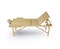 Массажный стол DFC NIRVANA, Relax Pro , дерев. ножки, цвет бежевый (Beige) TS3021_B2 / 219х91х84 см - фото 197630