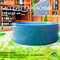 Морозоустойчивый бассейн Лагуна 2,5 х 1,25м- платина, пленка мрамор 0/4 мм / + скиммер, фильтр песочный, лестница, песок - фото 198369
