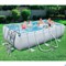 Каркасный бассейн BestWay 56441 + фильтр-насос, лестница (404х201х100) - фото 199402