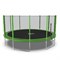 Батут DFC Trampoline Fitness 12ft наружн.сетка, св.зел. (366см) 12FT-TR-LG - фото 200249