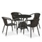 Комплект плетеной мебели T707ANS/Y137C-W53 4Pcs Brown - фото 201023