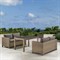 Комплект плетеной мебели T256B/S59B-W65 Light brown - фото 202352