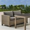 Комплект плетеной мебели T256B/S59B-W65 Light brown - фото 202354