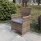 Плетеное кресло AM-395B Beige - фото 202932