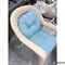 Плетеный комплект для отдыха из искусственного ротанга  LV-520 White-Blue - фото 203099