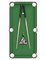 Игровой стол-бильярд DFC 48" UY10067GN - фото 203336